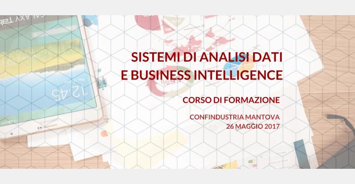 Sistemi di analisi dati e business intelligence - corso di formazione