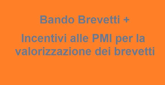 Bando Brevetti +